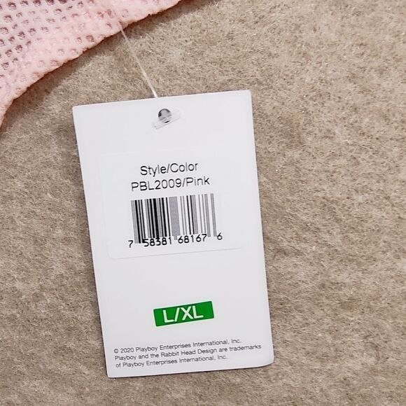 Playboy Lifestyle 2 Piece Pink Bra Set #3 - Picture 8 of 9